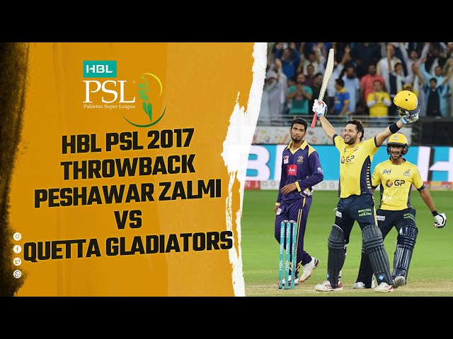 Best of HBL PSL | Highlights | Peshawar Zalmi vs Quetta Gladiators | HBL PSL 2017