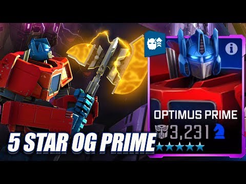 5 Star OG Optimus Prime Gameplay! - Transformers: Forged To Fight