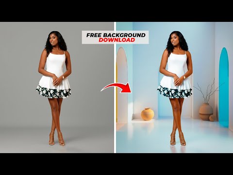 Photoshop Made Easy + Free Background  Photo Studio Background Manipulation