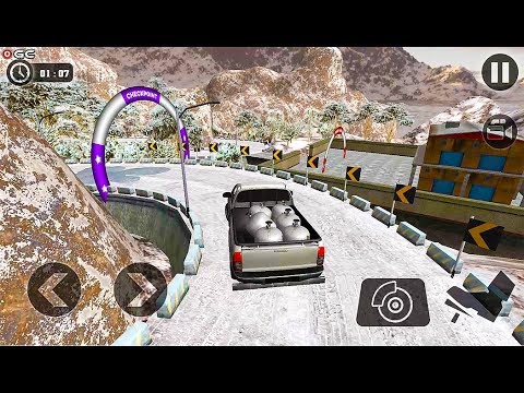 Uphill Cargo Pickup Truck Driving Simulator - 4x4 Offroad Tracks - Android GamePlay