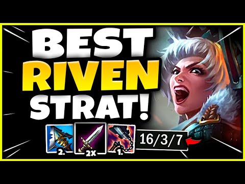 RIVEN MAINS! HOW TO 100% WIN LANE EASIER THAN EVER! (STRATEGY) - S12 Riven TOP Gameplay Guide