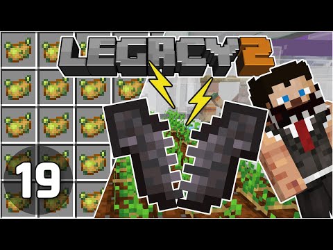 LogicalGeekBoy - Breaking Netherite & Poisonous Potato Farm - Legacy SMP 2: #19 | Minecraft 1.16 Survival Multiplayer