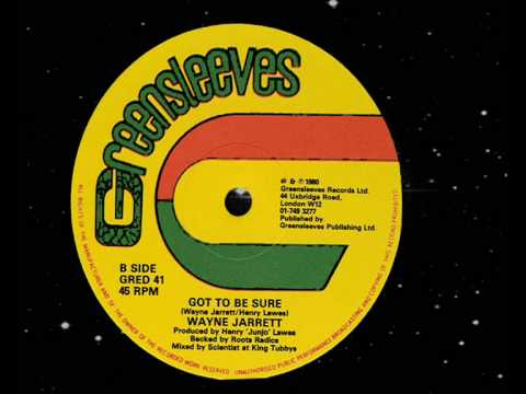 Wayne Jarrett - Got To Be Sure 12" (B)  1980