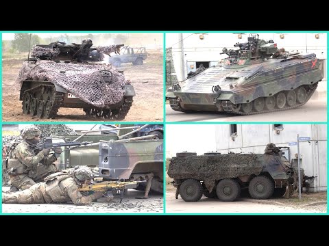 30 years of GÜZ Army - dynamic combat demonstration in Schnöggersburg