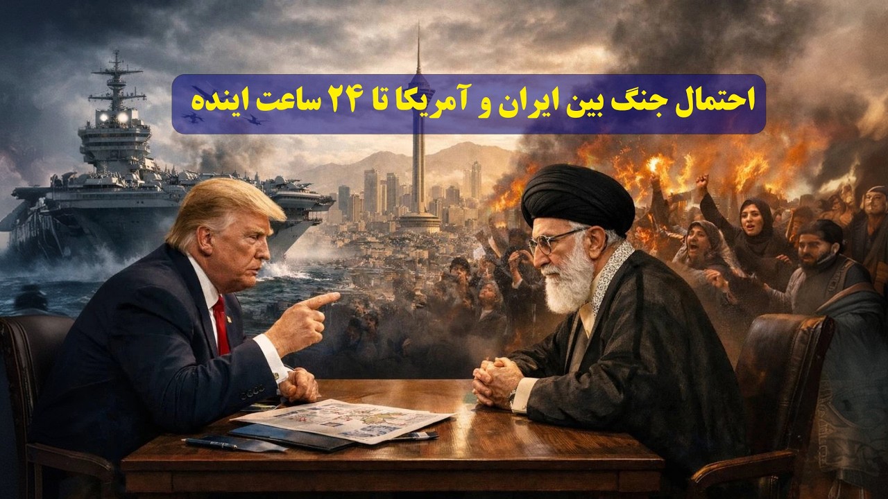 خامنه ای و ترامپ تصمیم میگیرند آیا جنگ شود یا خیر ؟ تحلیل وضعیت منطقه در 48 ساع?