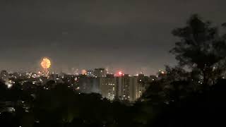 2025-2026年ブラジル・サンパウロ新年の花火