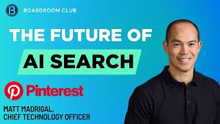 Pinterest CTO: The Future of AI Search | Apex Series