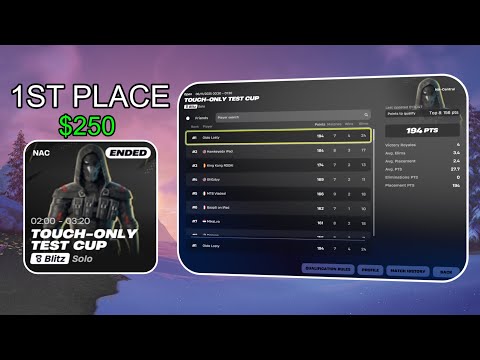How I got 1st Place in the MOBILE Blitz Cash Cup | Opens + Finals | $250