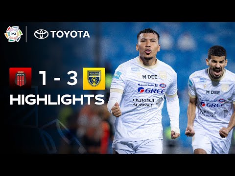Hat-trick hero! 🔥 Al Taawoun cruise past Al Riyadh ⏱️ | Powered by Toyota