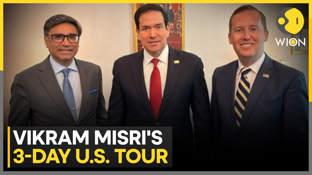 India's Foreign Secretary Meets Top US Officials, 'Talks Between Rubio, Misri Productive' | WION