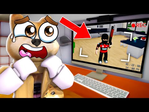 INVADIRAM MINHA CASA NO BROOKHAVEN RP! | Roblox