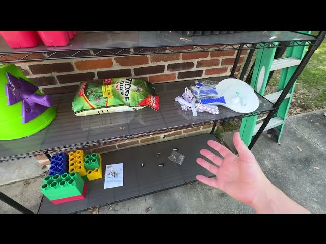 Best Wire Storage Shelf with Wheels Review - product in use