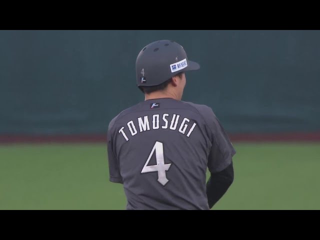 【5回表】初球を引っ張った!! マリーンズ・友杉篤輝のタイムリー2ベースでリードを広げる!!  2024年7月28日 東北楽天ゴールデンイーグルス 対 千葉ロッテマリーンズ