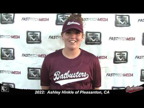 2022 Ashley Hinkle Pitcher and First Base Softball Skills Video - Batbusters