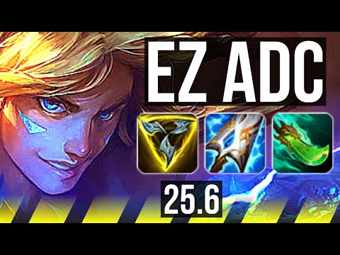 EZREAL & Karma vs TRISTANA & Lulu (ADC) | EUNE Grandmaster | 25.6