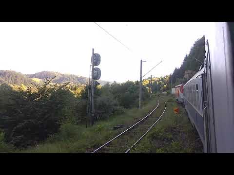 Scurtă călătorie feroviară de seara Prisaca Dornei - Câmpulung Est