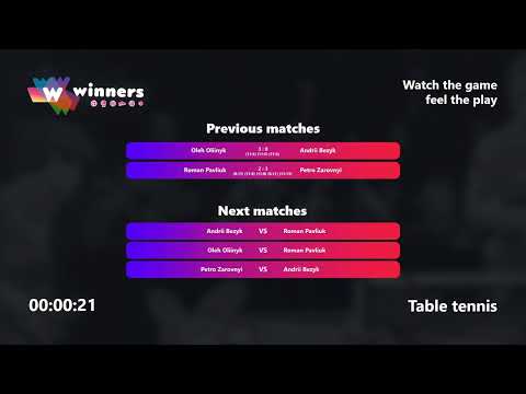 WINners League 13.01.2022  Pavliuk R. - Zarovnyi P. 12:00