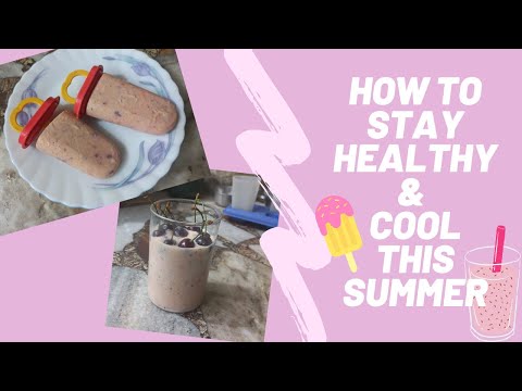 Cherries & Mango Shake and Popsicle| Ramandeep's Kitchen