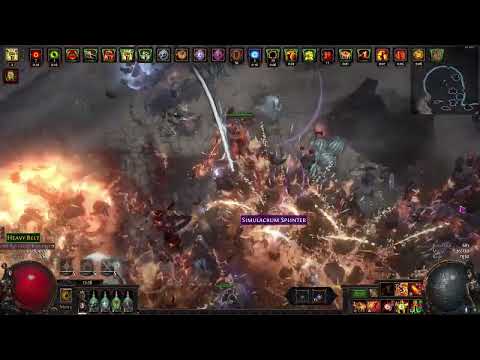Poe [3.18] Tectonic Slam Cheiftan - 40% Delirium run