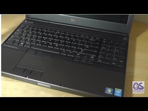 First look: dell precision m4800 workstation laptop (i7)
