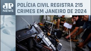 São Paulo registra menor patamar de homicídios em 24 anos