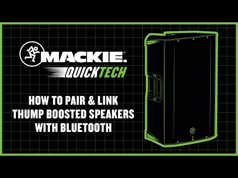 How To Pair & Link Thump Boosted Speakers with Bluetooth