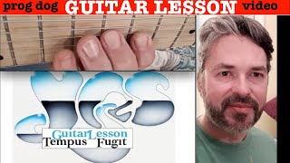 Tempus Fugit Yes Song Guitar Lesson Drama Album Steve Howe