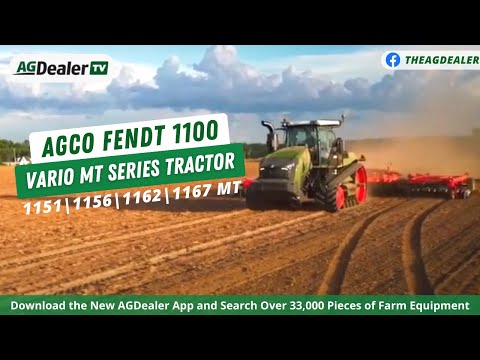 AGCO Fendt 1100 Vario MT Series Tractor | 1151, 1156, 1162, 1167 MT Tractors | AGDealerTV