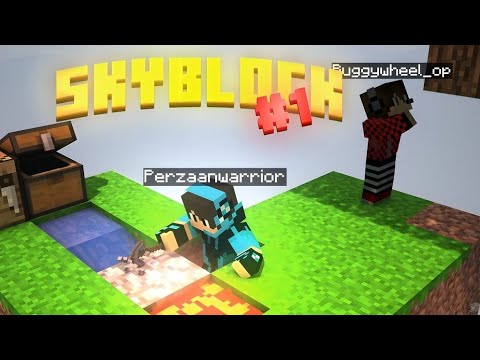 Insane Minecraft Skyblock Survival with BFF!
