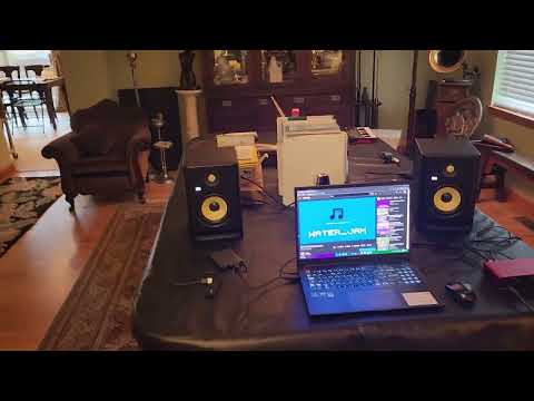 Krk Rokit 5 inch speaker review/setup #sweetwatersound #sweetwater