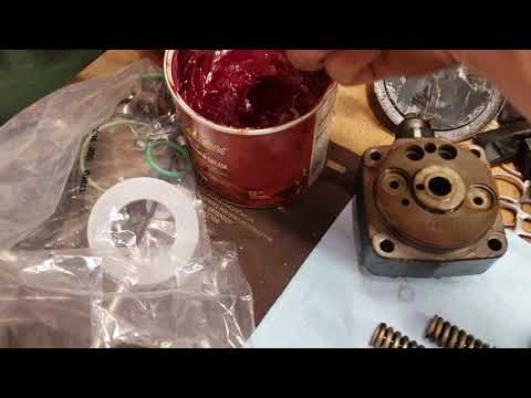 Resealing a Cummins VE injection pump.