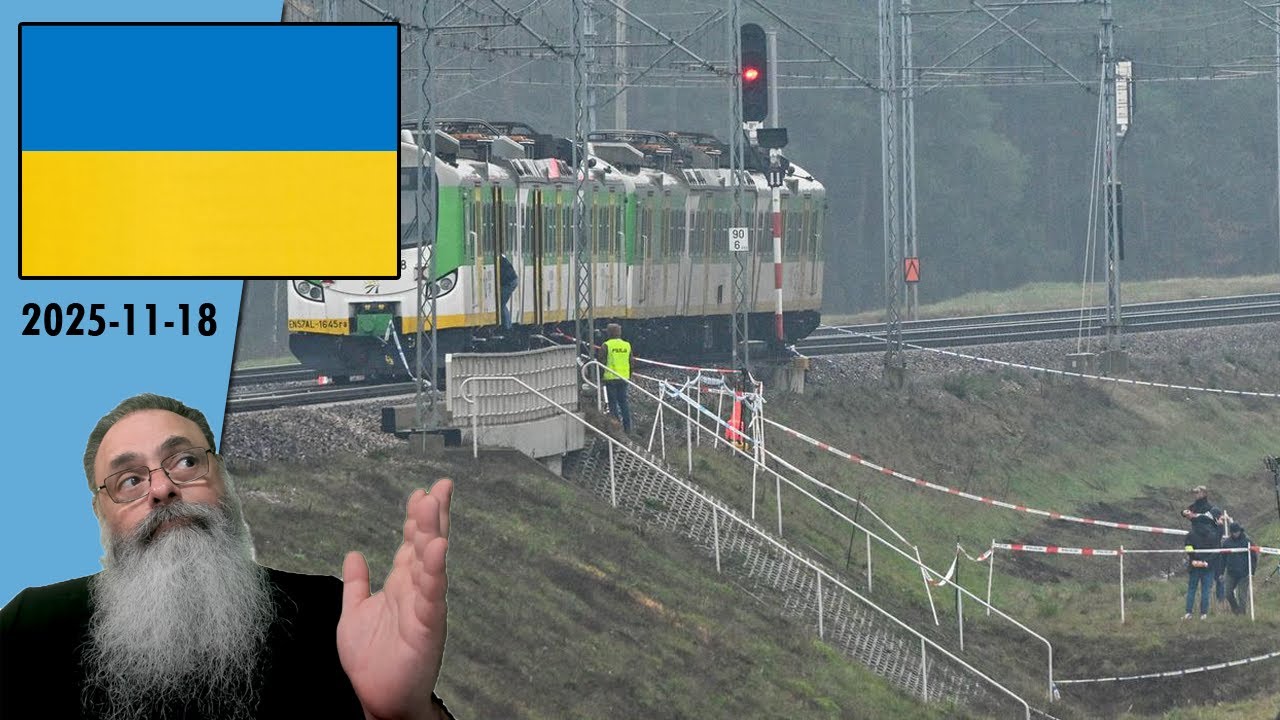 #Ucrânia 2025-11-18: INVESTIGAÇÃO de SABOTAGEM em TREM na POLÔNIA aponta para INTELIGÊNCIA RUSSA
