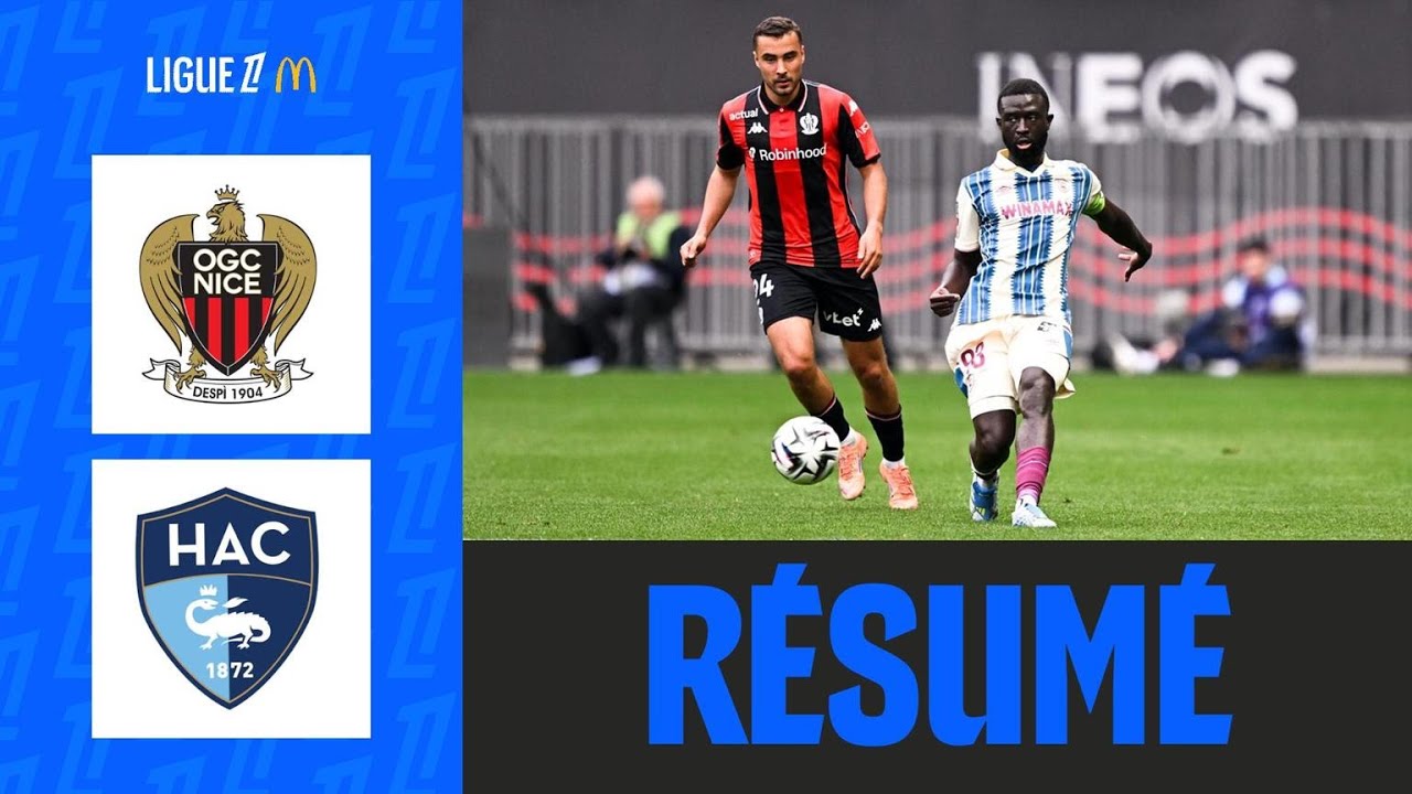 Nice vs Le Havre Highlights