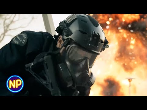 The Team Chases Suspect Through Exploding Propane Tanks | S.W.A.T. Season 4 Episode 14 | Now Playing