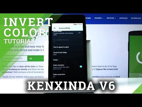 How to Invert Colors on KENXINDA KXD V6 – Enable Black Mode