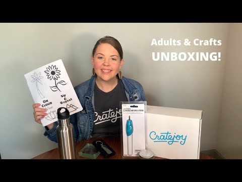 Adults & Crafts Subscription Box Review + Coupon - WEATHERED WOOD CADDY -  Hello Subscription