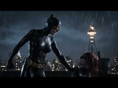 Catwoman Crushes Batgirl | Gotham Rooftop Domination