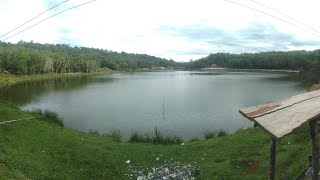 preview picture of video 'ikan terbesar di telaga biru atar sumatra barat 15kg'