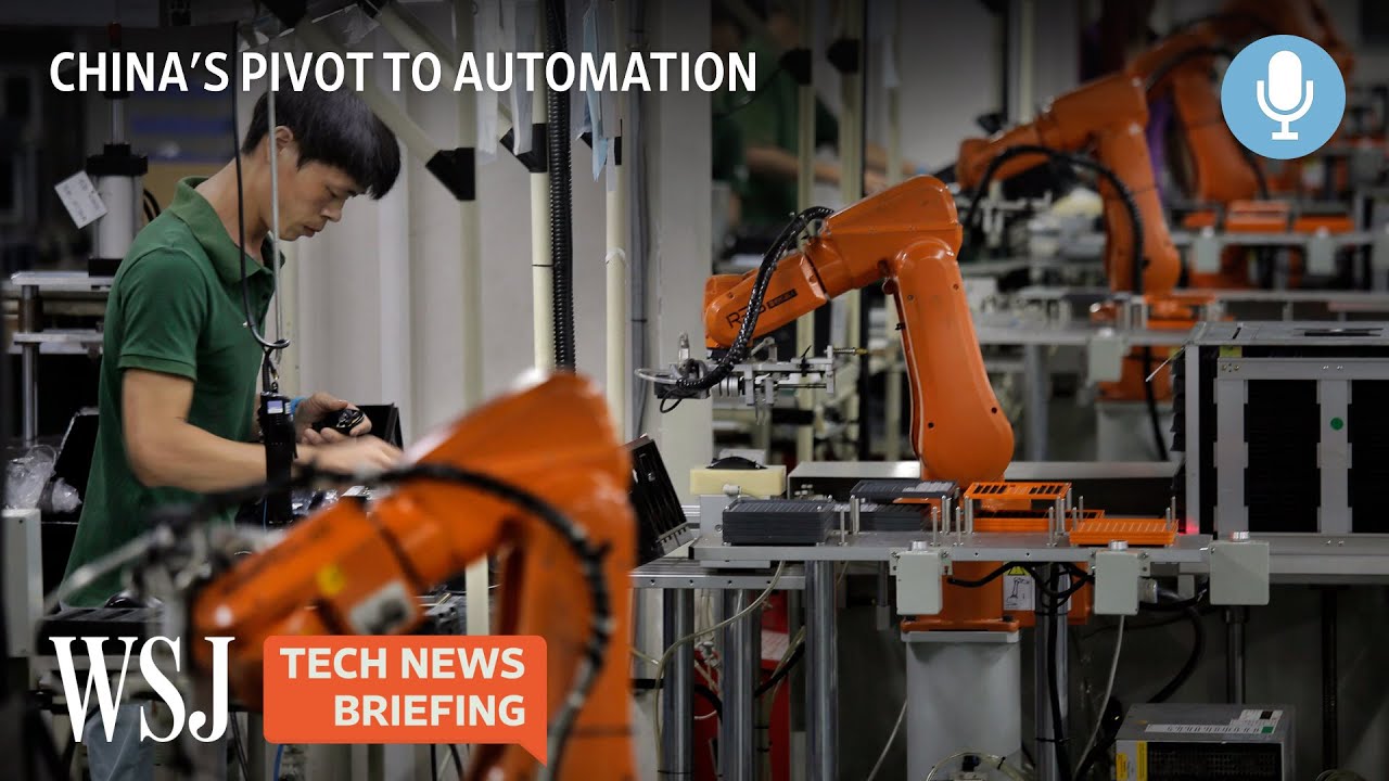 Robots Are Taking Over Chinese Factories | Tech News Briefing Podcast | WSJ