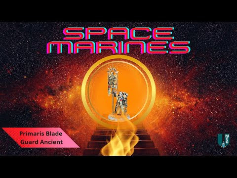 Painting a Space Marines Bladeguard Ancient for the Iron Hands