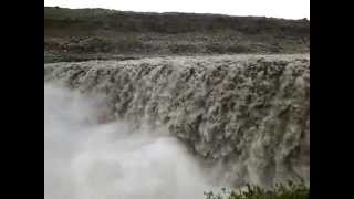 Island Dettifoss Wasserfall