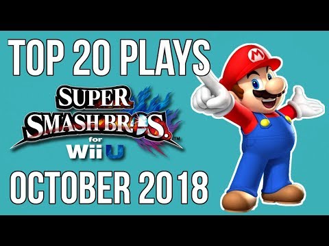 Top 20 Smash 4 Plays of October 2018 - Super Smash Bros Wii U (SSB4)