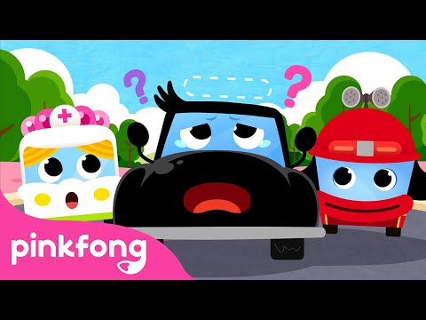 Have You Seen My Siren?| 車の歌｜パトカー・シリーズ｜こどものためのピンクの歌 (Have You Seen My Siren? | Car Songs | Police Cars Series | Pinkfong Songs for Kids)