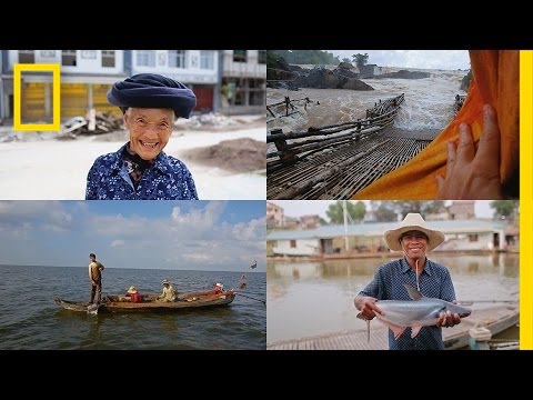 90 Days in 90 Seconds: Life on the Mekong River | National Geographic