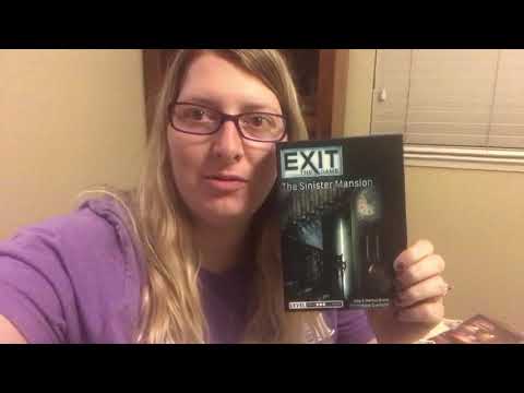Review of EXIT Sinister Mansion Escape Room (no spoilers)