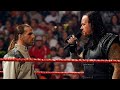 The Undertaker And Shawn Michaels After Elimination Chamber 2010 WWE RAW February 22 2010