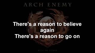 Reason To Believe - ARCHENEMY - Lyrics 2017