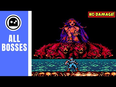 Kick Master (NES) - All Bosses - (No Damage)
