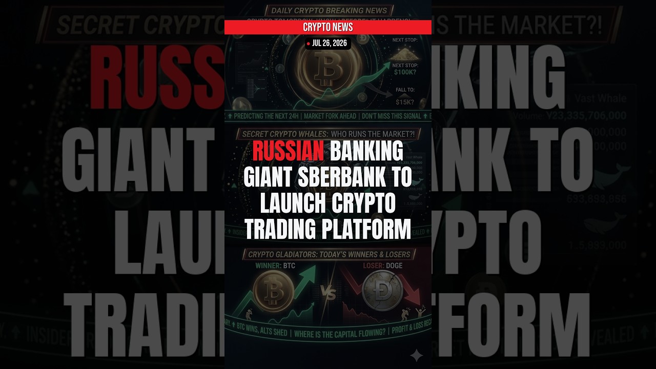 Russian Banking Giant Sberbank to Launch Crypto Tr — What It Means For Crypto
