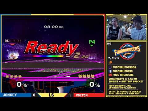 SSBM Volton vs Jonkey Jong DK FuddBrudders 103